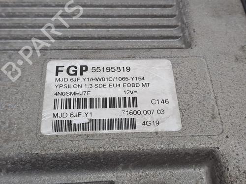 Engine control unit (ECU) LANCIA YPSILON (843_) 1.3 JTD (843.AXD11, 843.AXD1A) | BP39945928M57 - Image 3
