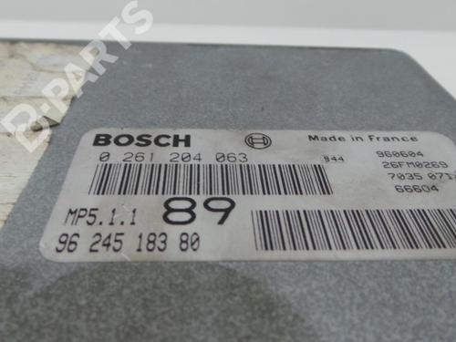 Engine control unit (ECU) PEUGEOT 406 (8B) 1.6 | BP5045002M57 