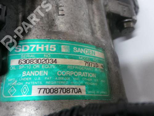 AC compressor RENAULT ESPACE III (JE0_) 3.0 V6 24V (JE0G, JE0R) 7700870870A; 7971D