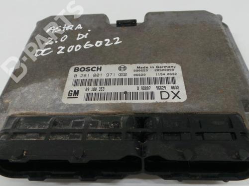 Motorstyringsenhed OPEL ASTRA G Estate (T98) 2.0 DI (F35) (82 hp) 6449959