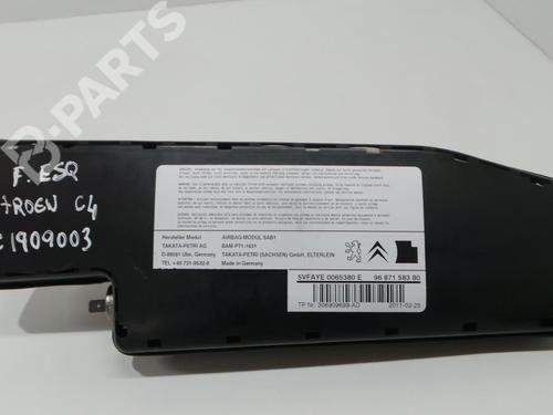 Airbag stoel links CITROËN C4 II (NC_) 1.6 HDi 110 (112 hp) 96874158380