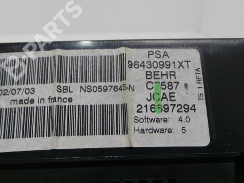 Climate control PEUGEOT 307 Break (3E) 1.6 16V | BP7550852I5 