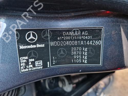 Kabinelys MERCEDES-BENZ C-CLASS (W204) C 220 CDI (204.008) | BP30971202I8  - Image 13