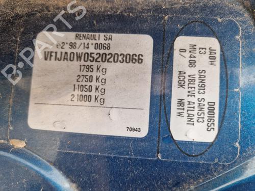 Rattlås /Tenningslås RENAULT MEGANE Scenic (JA0/1_) 1.4 i (JA0E) | BP30885283M48