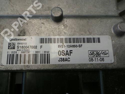 Engine control unit (ECU) FORD FIESTA VI (CB1, CCN) 1.25 | BP15299M57 