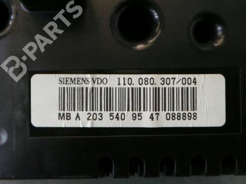 Instrument cluster MERCEDES-BENZ C-CLASS Coupe (CL203) C 220 CDI (203.708) | BP78024C47 