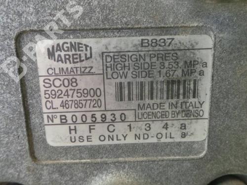 AC compressor FIAT PUNTO (188_) 1.2 16V 80 (188.233, .235, .253, .255, .333, .353, .639,... | BP100952M34 