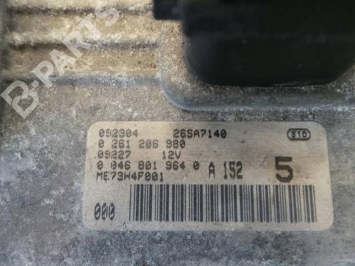 Engine control unit (ECU) FIAT PUNTO (188_) 1.2 16V 80 (188.233, .235, .253, .255, .333, .353, .639,... | BP100953M57 
