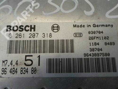 Engine control unit (ECU) CITROËN XSARA PICASSO (N68) 1.6 | BP103921M57 