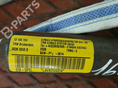 Left curtain airbag OPEL CORSA D (S07) 1.3 CDTI (L08, L68) | BP118573C11 