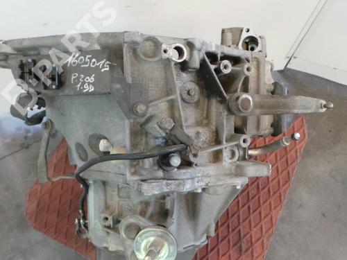 Gearbox PEUGEOT 206 Hatchback (2A/C) 1.9 D | BP119945M3 