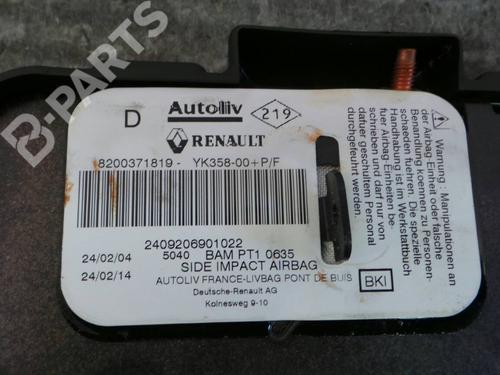 Right seat airbag RENAULT MEGANE II (BM0/1_, CM0/1_) 1.5 dCi (BM02, BM13, BM2A, CM02, CM13) | BP134816C14 
