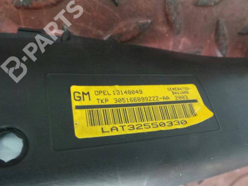 Left curtain airbag OPEL VECTRA C (Z02) 2.2 DTI 16V (F69) | BP141565C11 