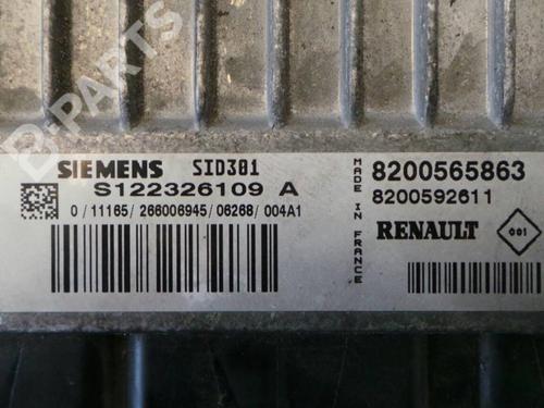 Engine control unit (ECU) RENAULT MEGANE II Estate (KM0/1_) 1.5 dCi (KM16, KM1E) | BP166267M57 