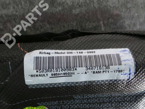 Right seat airbag RENAULT CLIO III (BR0/1, CR0/1) 1.2 16V (BR02, BR0J, BR11, CR02, CR0J, CR11) | BP166814C14 