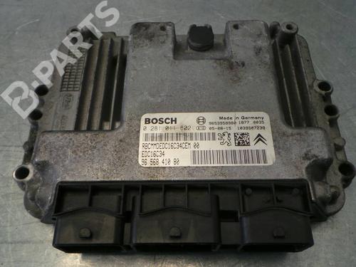 Engine control unit (ECU) CITROËN XSARA PICASSO (N68) 1.6 HDi 0281011802  9656841080  9653958980