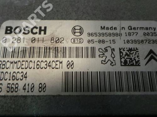 Engine control unit (ECU) CITROËN XSARA PICASSO (N68) 1.6 HDi | BP168391M57 