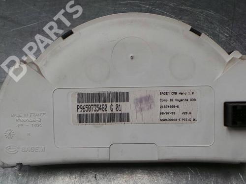 Instrument cluster CITROËN C3 I (FC_, FN_) 1.4 HDi | BP218835C47 