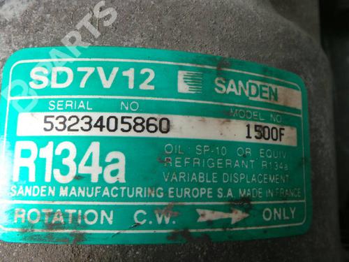 AC compressor PEUGEOT 106 II (1A_, 1C_) 1.1 i | BP234046M34 