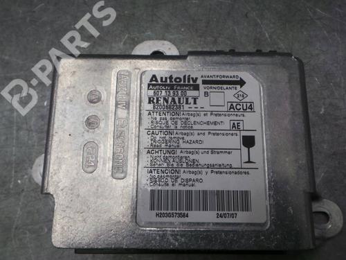 ECU airbags RENAULT MEGANE II Estate (KM0/1_) 1.5 dCi (KM16, KM1E) 8200682381