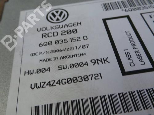 Radio VW POLO (9N_, 9A_) 1.2 12V | BP253100E6 