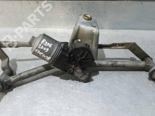 Front wipers mechanism PEUGEOT 206 Hatchback (2A/C) 1.6 HDi 110 0390241523 ; 3397020578;