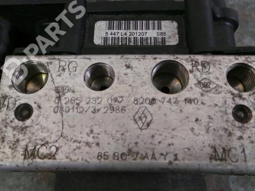 ABS pump RENAULT CLIO III (BR0/1, CR0/1) 1.2 16V (BR02, BR0J, BR11, CR02, CR0J, CR11) | BP820778M43 