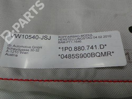 Left curtain airbag SEAT LEON (1P1) 1.9 TDI | BP1181006C11 