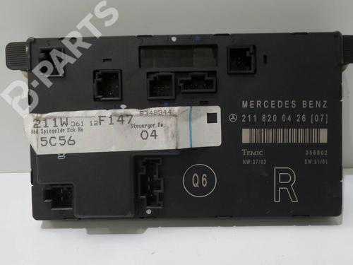 Electronic module MERCEDES-BENZ E-CLASS (W211) E 220 CDI (211.006) 2118200426; 