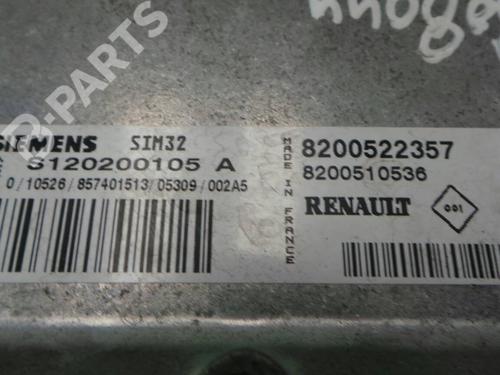 Engine control unit (ECU) RENAULT CLIO III (BR0/1, CR0/1) 1.2 16V (BR02, BR0J, BR11, CR02, CR0J, CR11) | BP1794656M57 