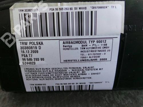 Right seat airbag PEUGEOT 308 SW I (4E_, 4H_) 1.6 HDi | BP2268752C14 