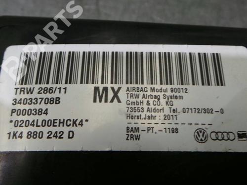 Right seat airbag VW GOLF VI Variant (AJ5) 1.6 TDI | BP2514507C14 