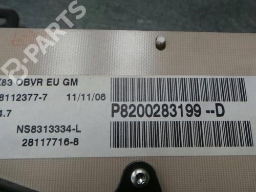 Instrument cluster OPEL VIVARO A Bus (X83) 2.0 CDTI (F7, J7, A07) | BP2836345C47 