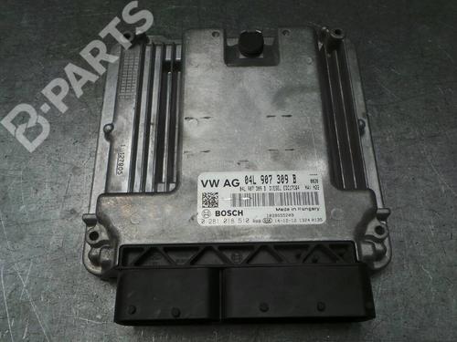 Engine control unit (ECU) VW GOLF VII (5G1, BQ1, BE1, BE2) 1.6 TDI 04L907309B ; 0281018510 : 04L906021M5G0