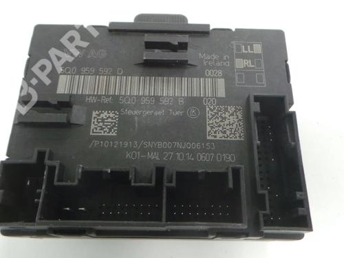 Electronic module VW GOLF VII (5G1, BQ1, BE1, BE2) 1.6 TDI 5Q0959592D ; 5Q0959592B