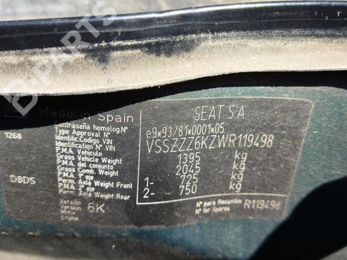 Tailgate SEAT IBIZA II (6K1) 1.0 i | BP10178911C6 