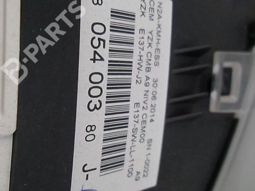 Instrument cluster PEUGEOT 208 I (CA_, CC_) 1.2 VTI 82 | BP4909791C47 
