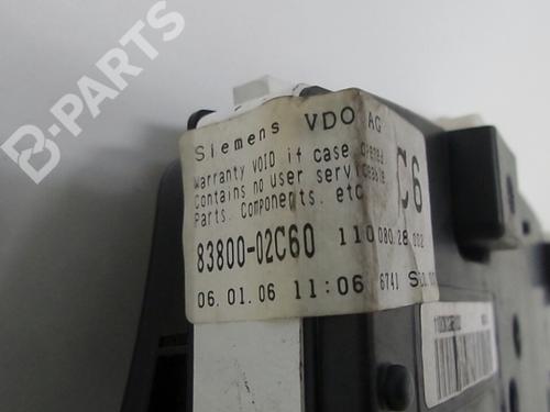 Instrument cluster TOYOTA COROLLA (_E12_) | BP5339145C47