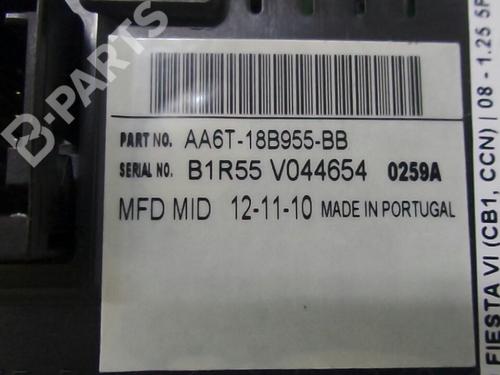 Multifunctionele display FORD FIESTA VI (CB1, CCN) 1.25 | BP5415367C48