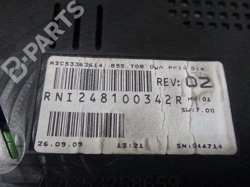 Instrument cluster RENAULT MEGANE III Hatchback (BZ0/1_, B3_) 1.5 dCi | BP6079216C47 