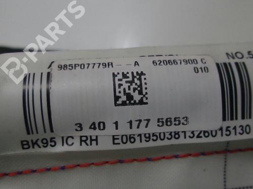 Right curtain airbag RENAULT MEGANE III Grandtour (KZ0/1) 1.5 dCi (KZ09, KZ0D, KZ1G, KZ29, KZ14, KZ1W, KZ10, KZ1F,... | BP6137237C12