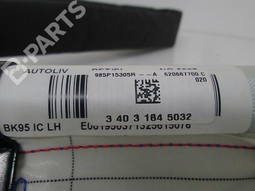 Left curtain airbag RENAULT MEGANE III Grandtour (KZ0/1) 1.5 dCi (KZ09, KZ0D, KZ1G, KZ29, KZ14, KZ1W, KZ10, KZ1F,... | BP6137238C11