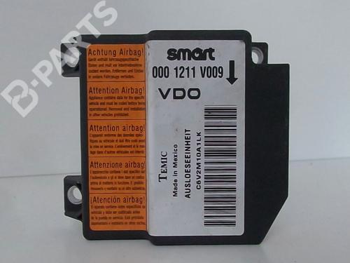 ECU airbags SMART CITY-COUPE (450) 0.8 CDI (S1CLC1, 450.300, 450.301, 450.302, 450.303,... 0001211V009