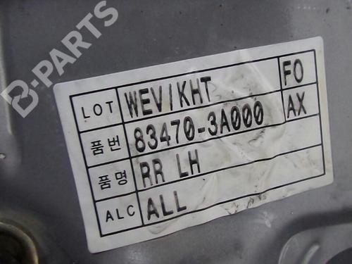 Rear left window mechanism HYUNDAI TRAJET (FO) 2.0 CRDi | BP7105857C24 