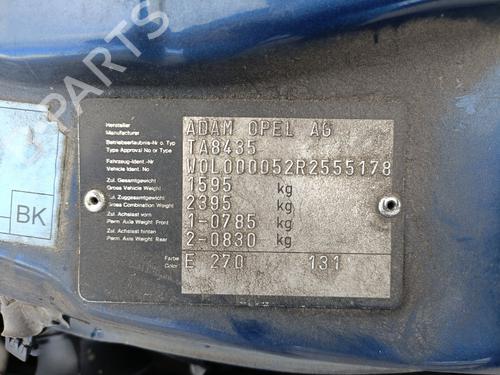 Right front door OPEL CORSA B (S93) 1.2 i (F08, F68, M68) | BP97C3 
