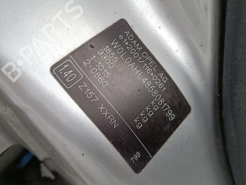 Rear right lock OPEL ASTRA H (A04) 1.7 CDTI (L48) | BP19724697C99