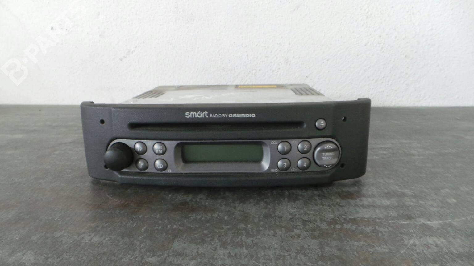 thumbnail image 2 of Smart Fortwo 450 Grey Radio Bezel - PR Germany OEM Replacement 2 of 4