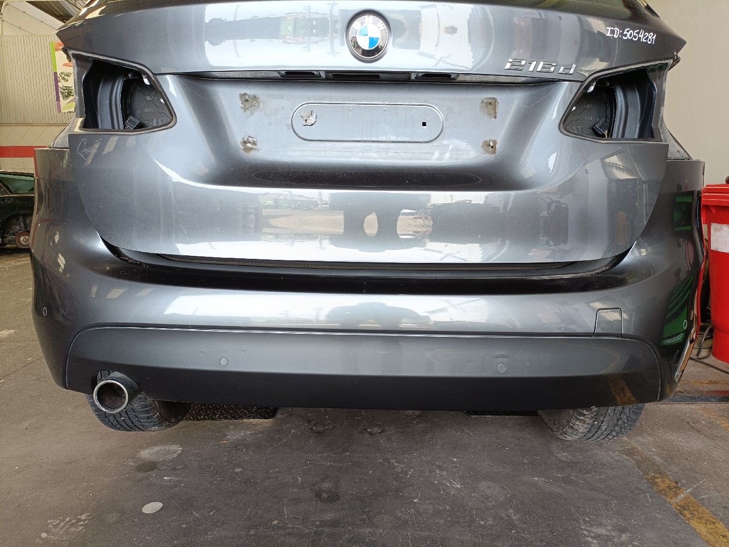 Protezione Paraurti Posteriore In Acciaio Inox Per BMW Serie 2 Active Tourer F45 (dal 2014) – Modanatura Cromata Per Bagagliaio, Anti Graffio