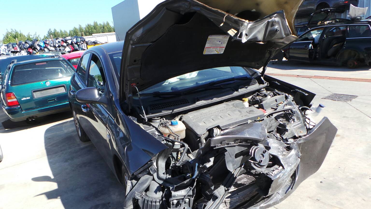 Ligne D'échappement Complète Pour Fiat Bravo II 1.4 T-JET 150CH - Homologation E, Kit De Montage Inclus
