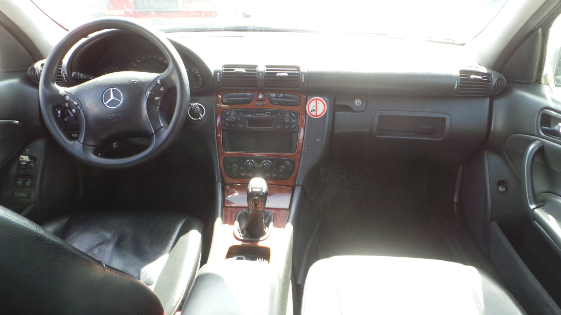 Left rear shock absorber MERCEDESBENZ CCLASS (W203) C 200 CDI (203.